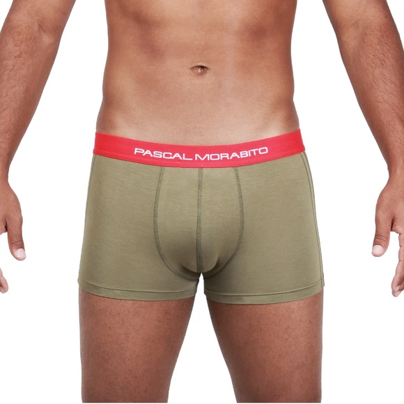 Pascal Morabito Boxer Trunk by P. Morabito, No-Ride up, Bamboo Comfort NWT - Picture 2 of 4